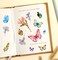 Wrapables Pressed Flower Themed PET Stickers for Scrapbooking, Junk Journals, Stationery, Card Making, DIY, Arts and Crafts, Water Bottles, Phones, Laptops (480pcs), 36 Sheets